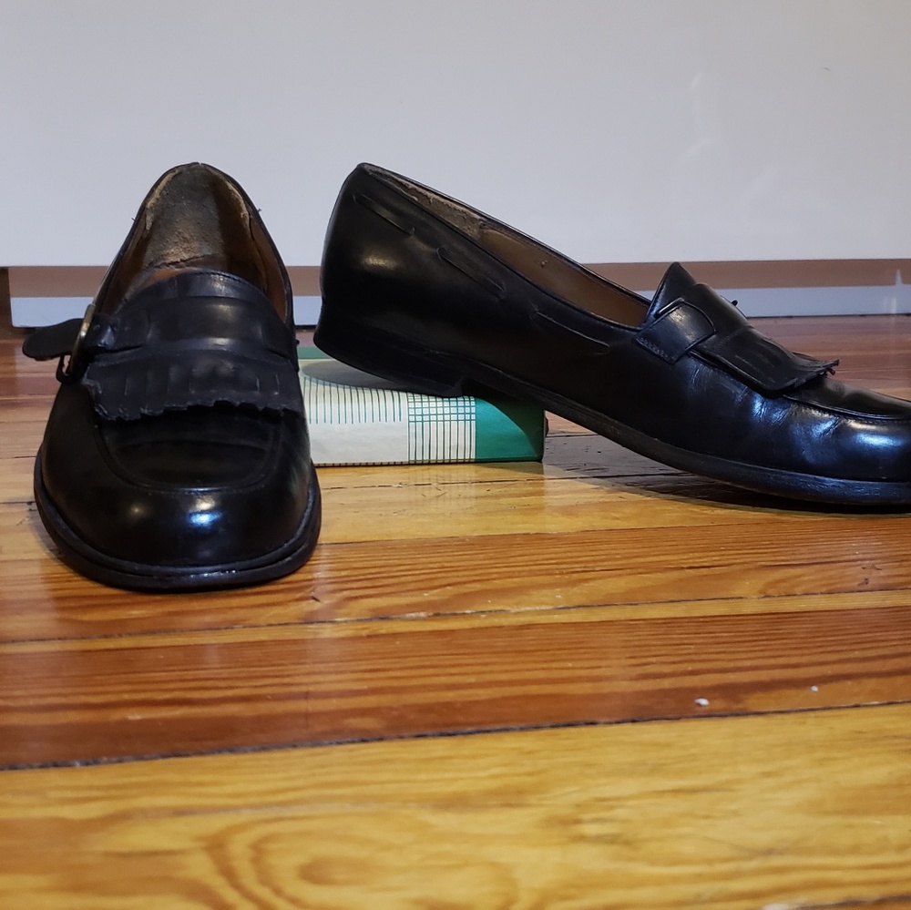Vintage Salvatore Ferragamo Leather Loafers